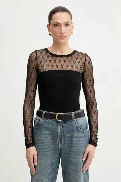 Tričko s dlouhým rukávem Pinko