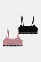 Podprsenka HUGO TWIN BRALETTE DESIGN 2-pack