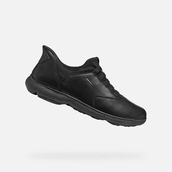 Black men's sneakers Geox Nebula 2.0 Plus - Men's