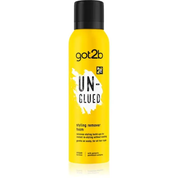 got2b Un-glued Styling Remover Foam pěna na odstranění zbytků stylingu 150 ml