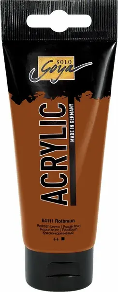 Akrylová barva Kreul Solo Goya – 11 Burnt Sienna reddish
