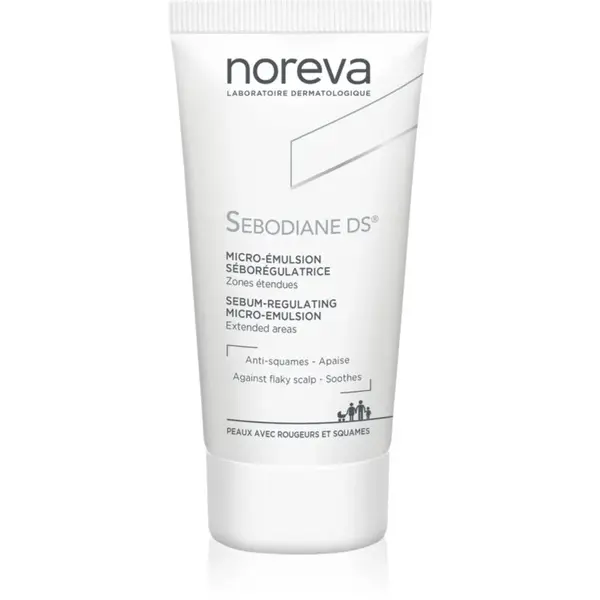 Noreva Sebodiane DS Sebum-Regulating Micro-Emulsion zklidňující emulze na seboroickou dermatitidu 30 ml