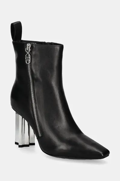 Kožené kotníkové boty Karl Lagerfeld KL TOWER