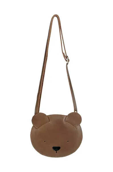 Dětská kožená kabelka Donsje Britta Classic Purse Bear