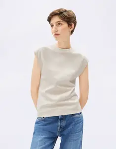 Armedangels Un-wasted Top 3483 undyed-cinnamon dust M