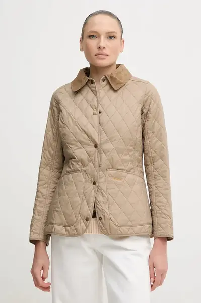 Bunda Barbour dámská, černá barva, přechodná