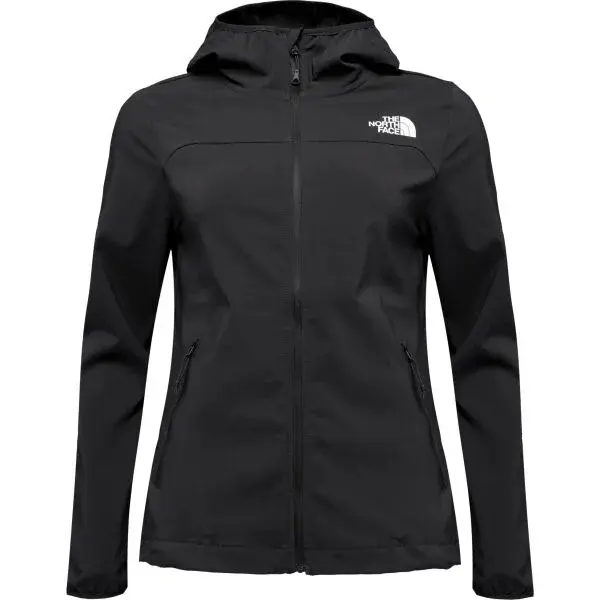 The North Face W NIMBLE HOODIE 2 Dámská softshellová bunda, černá, velikost
