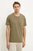 Tričko HUGO Laze T-Shirt zelená barva, s potiskem, 50525236