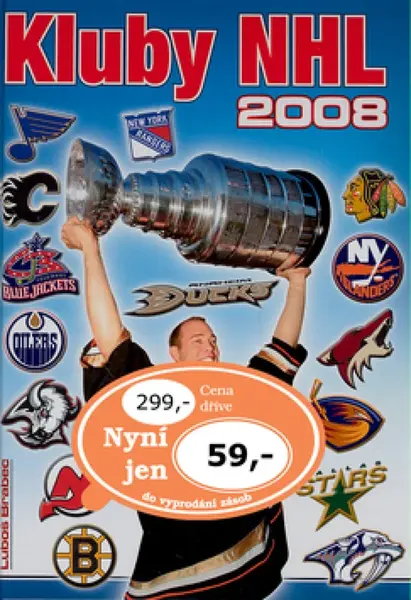 Kluby NHL 2008 (poškozená) - Luboš Brabec