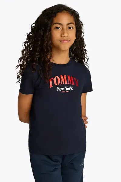 Dětské bavlněné tričko Tommy Hilfiger