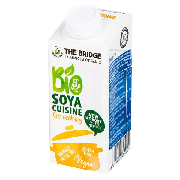 THE BRIDGE Sójová alternativa smetany na vaření 200 ml BIO