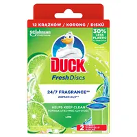 DUCK Fresh Discs Čistič WC Limetka náplň 2 x 36 ml