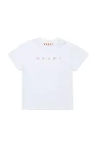 Marni Dětské bavlněné tričko Marni MT276B T-SHIRT