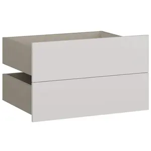 Zásuvky 2 ks Moduklix Na vešiak na oblečenie 49,4 Biely