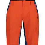 CMP MAN FREE BIKE BERMUDA Pánske cyklistické krátke nohavice, oranžová, veľkosť