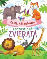 Fantastické zvieratá (Zošit s nálepkami) - kniha z kategorie Omalovánky, vystřihovánky, papír