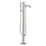 Vaňová batéria Kludi Nova Fonte so sprchovacím setom kartáčovaný nikel 38590N515