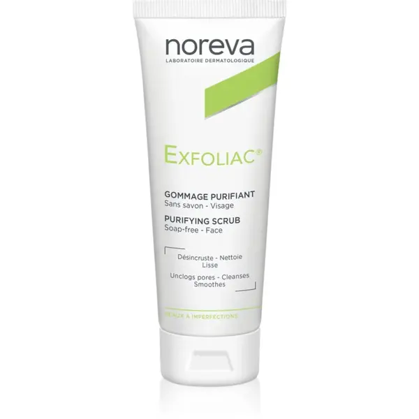 Noreva Exfoliac Purifying Scrub čisticí peeling pro problematickou pleť 50 ml