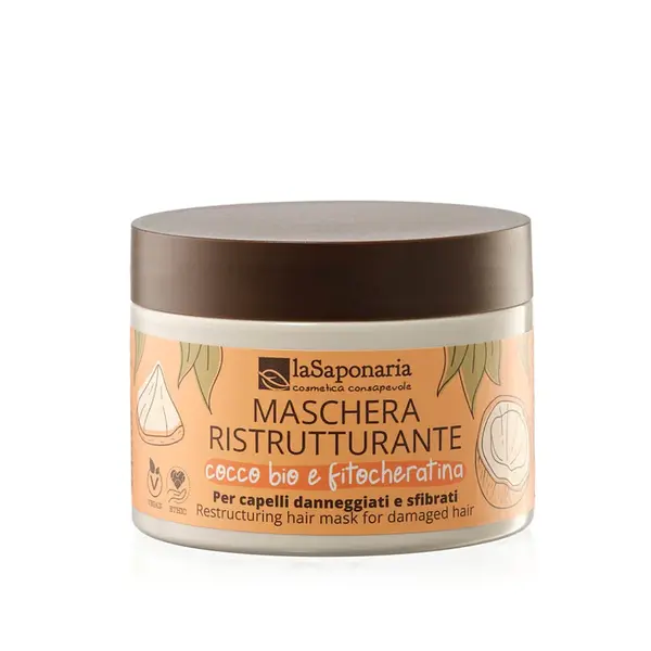LA SAPONARIA Restrukturalizační maska na vlasy 200 ml