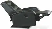 HALMAR Relaxační polohovací křeslo JEFF černé