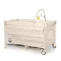 Asalvo COMPLET DUO cestovná postieľka (závesné lôžko, hrací oblúk), owl