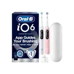Oral-B iO 6 Duo elektrické zubné kefky + cestovné puzdro, biela a ružová