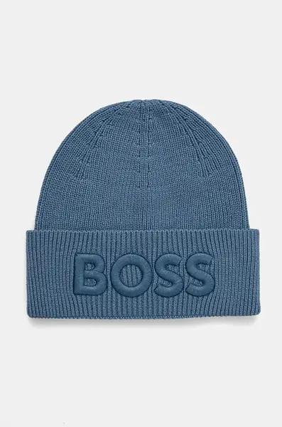 BOSS Orange  Vlněná čepice  Afox_R