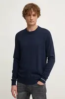 Svetr z vlněné směsi Pepe Jeans NEW ANDRE CREW NECK
