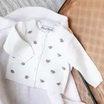 Kojenecký vlněný kardigan Tartine et Chocolat bílá barva, TZ18081