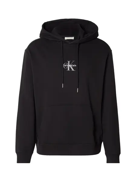 Calvin Klein Jeans Mikina  sivá / čierna / biela
