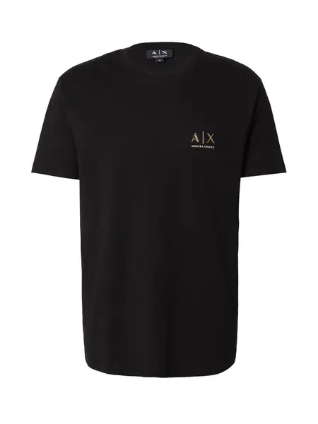 ARMANI EXCHANGE Tričko  zlatá / čierna