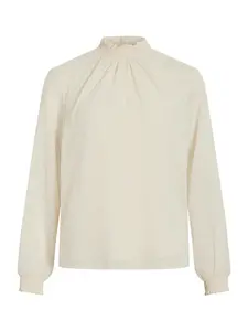 VILA Blúzka 'VIDOBBY'  béžová