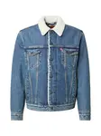 LEVI'S ® Prechodná bunda 'Type III Sherpa Trucker Jacket'  modrá denim