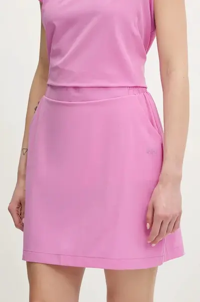 Sukně Helly Hansen oranžová barva, mini