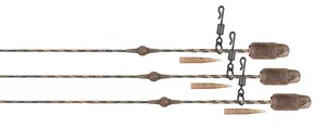 Fox montáž edges submerge heli-clip rigs camo 3 ks - 30 lb