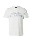 ARMANI EXCHANGE Tričko  námornícka modrá / šedobiela