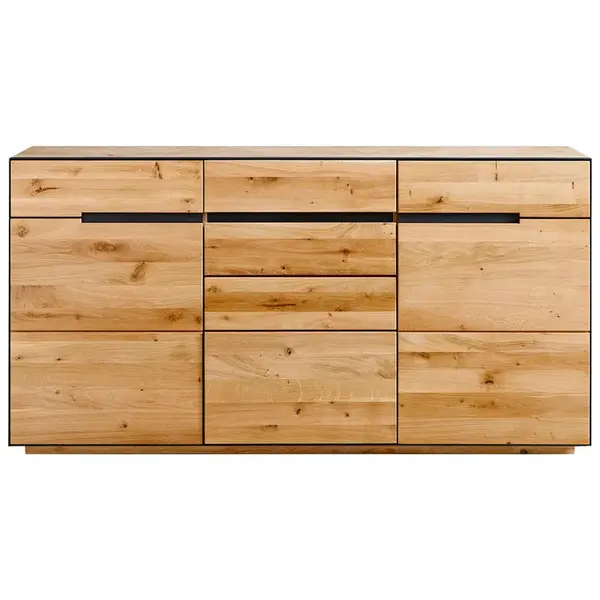 Linea Natura ŠIROKÁ KOMODA, divoký dub, barvy dubu, 165/85/42 cm
