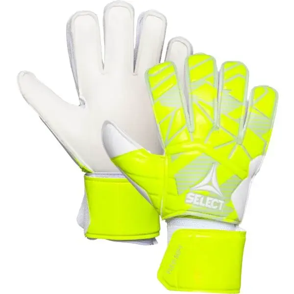 Select GK GLOVES 44 FLEXI SOFT V24 Detské brankárske rukavice, žltá, veľkosť