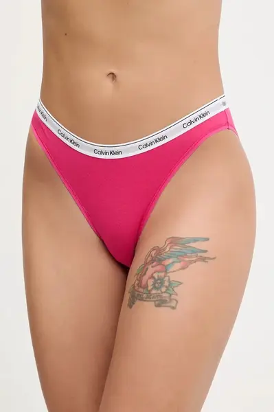 Calvin Klein Underwear kalhotky dámské bavlněné s elastanem