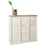 Hom`in BOTNÍK, šedá, bílá, 133,4/123/42,5 cm