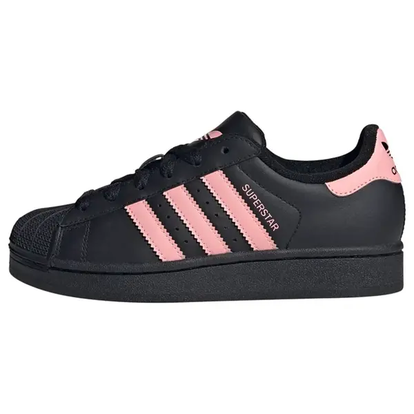 ADIDAS ORIGINALS Tenisky 'Superstar II'  ružová / čierna