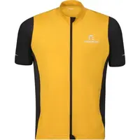 PROGRESS GRAVEL Pánsky cyklistický dres, žltá, veľkosť