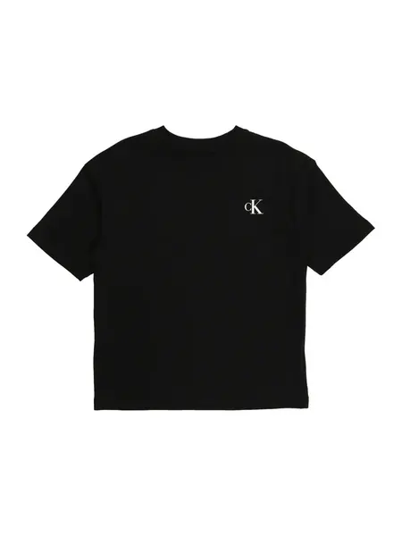 Calvin Klein Jeans Tričko 'BRIDGE'  tmavošedá / čierna / biela