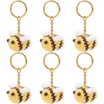 DIY 3D Bee Charm Keychain Making Kit