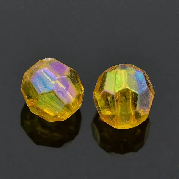 Eco-Friendly Transparent Acrylic Beads