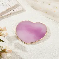 1Pc Resin Heart Nail Color Palette