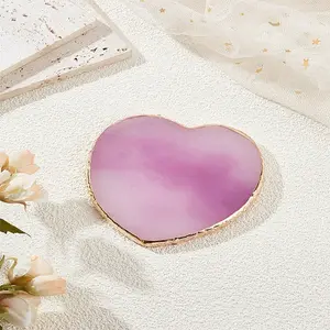 1Pc Resin Heart Nail Color Palette