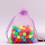 Rectangle Organza Drawstring Bags