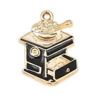 Coffee Equipment Alloy Enamel Pendants