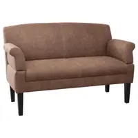 Sit & More DVOUMÍSTNÁ POHOVKA, textil, hnědá